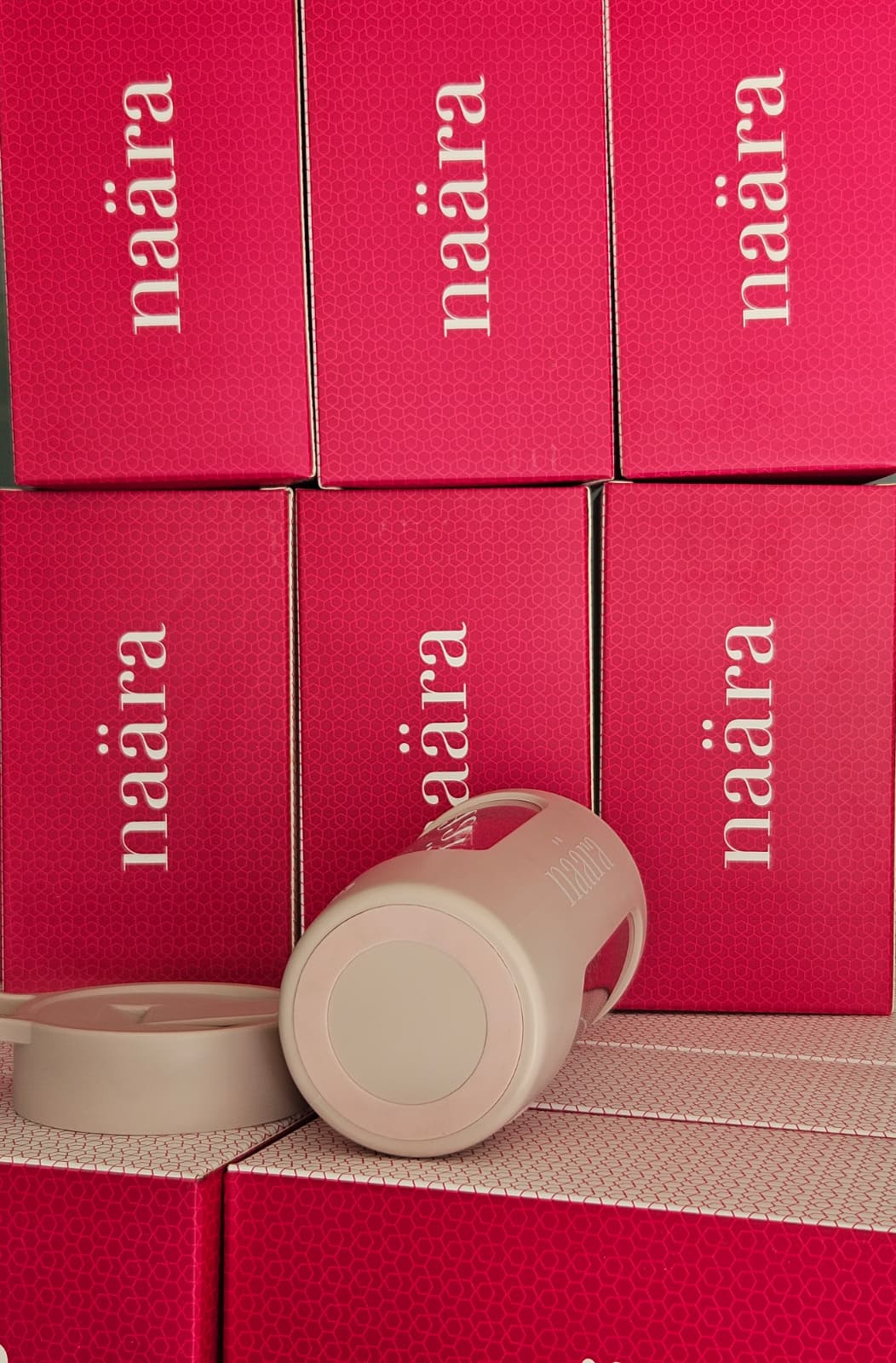 Shaker éléctrique, 650ml Bouteille de Shaker de Protéines avec Boîte à Poudre, Bouteille de Mélangeur de Shake de Protéines Rechargeable par USB avec Poignée pour Le Sport Et Le Fitness (Rose)